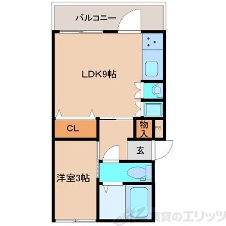 ハコス摂の物件間取画像